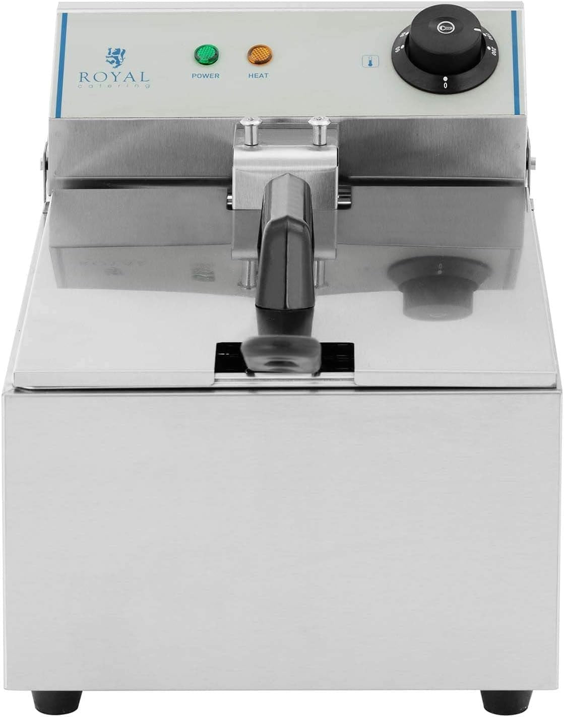 10L Commercial Deep Fat Fryer 3200W Stainless Steel ECO Countertop