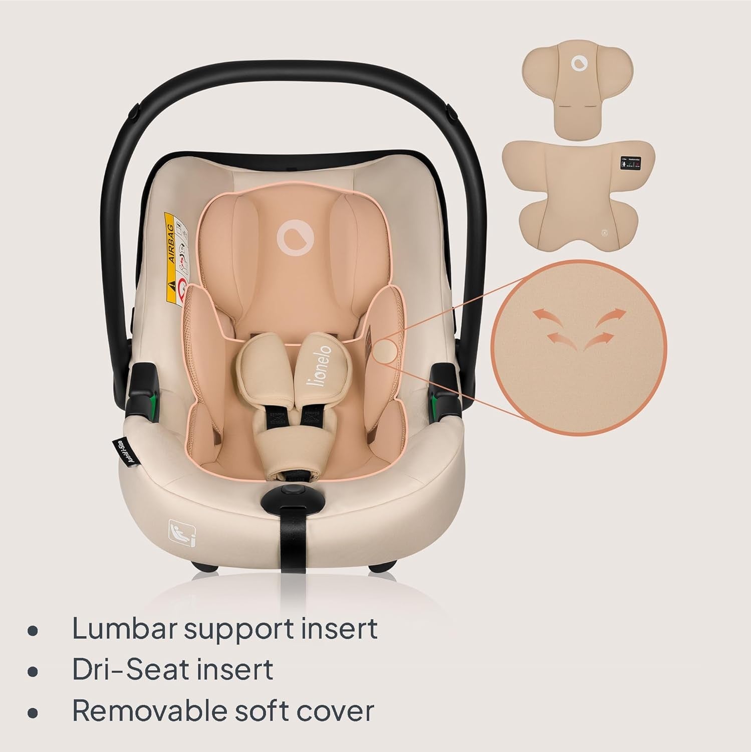 i-Size Baby Car Seat 40–87cm Rear Facing R129 Lightweight Newborn