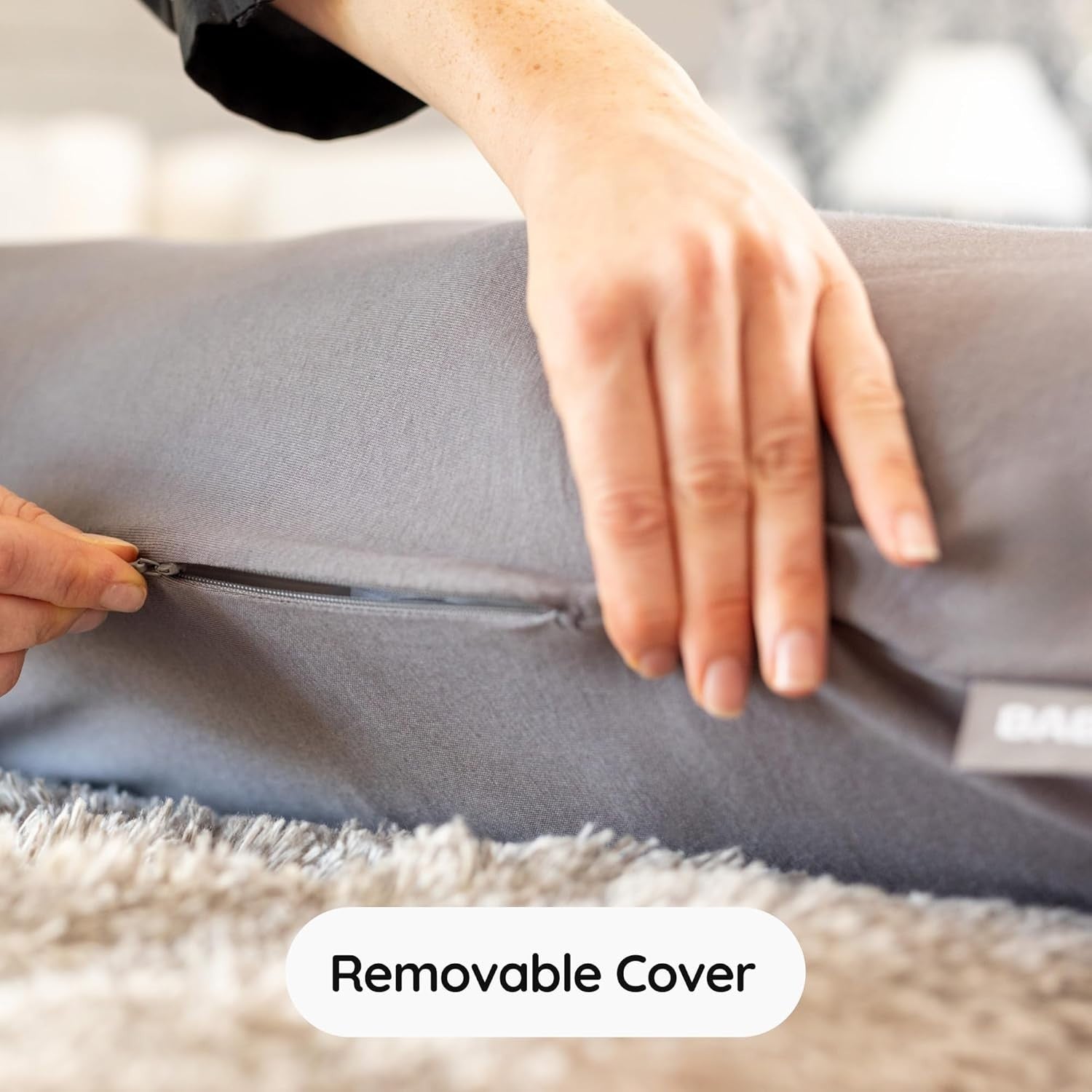 Pregnancy Moon Pillow Ergonomic Maternity Support Cushion Bamboo