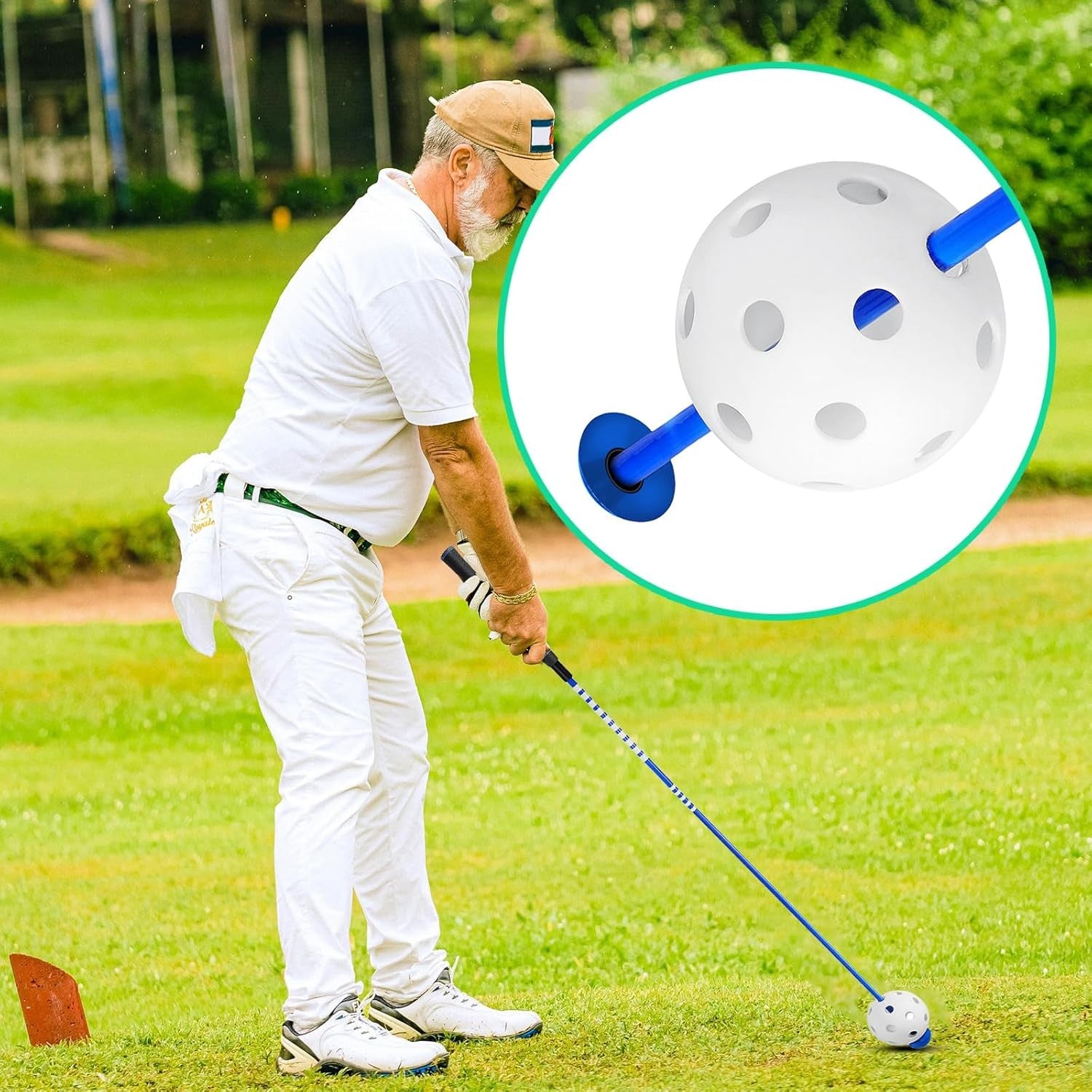 Golf Swing Stick Lag Trainer Warm Up Tempo Practice Aid
