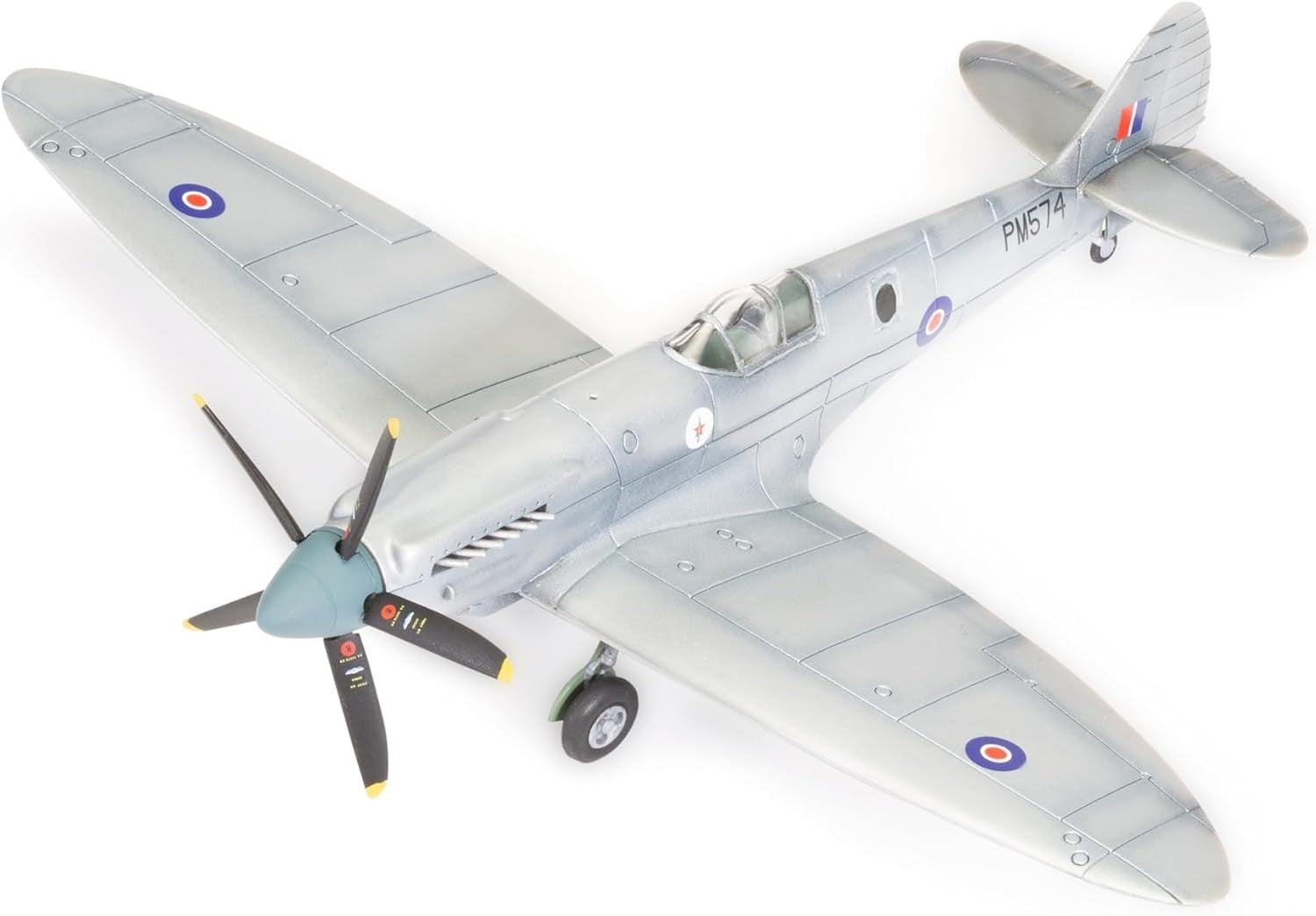1:72 Supermarine Spitfire PR.XIX Recon Plane Model Kit – Unpainted Build