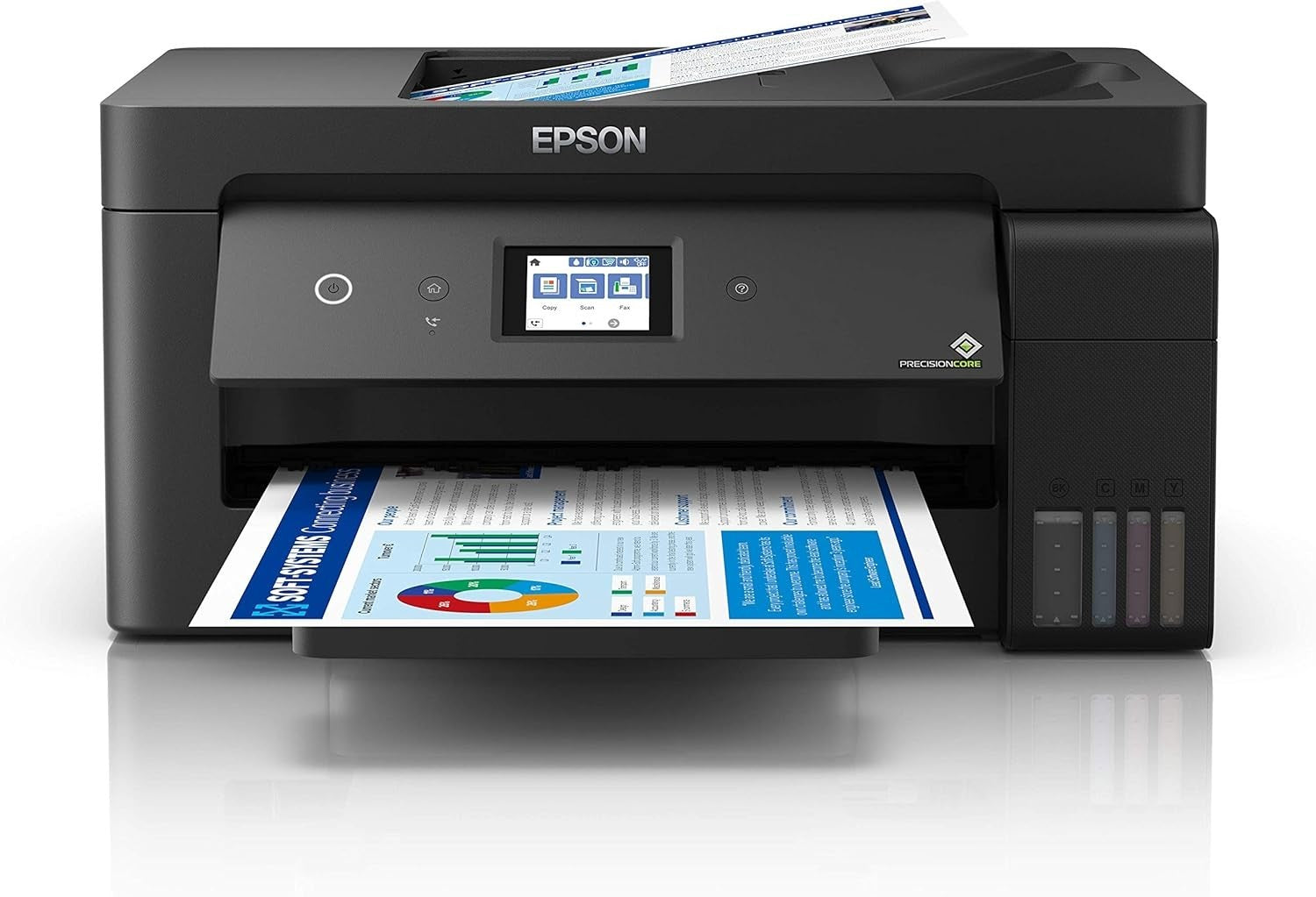 A3 Wi-Fi Ink Tank Printer Off White – Print/Scan/Copy Low-Cost Ink