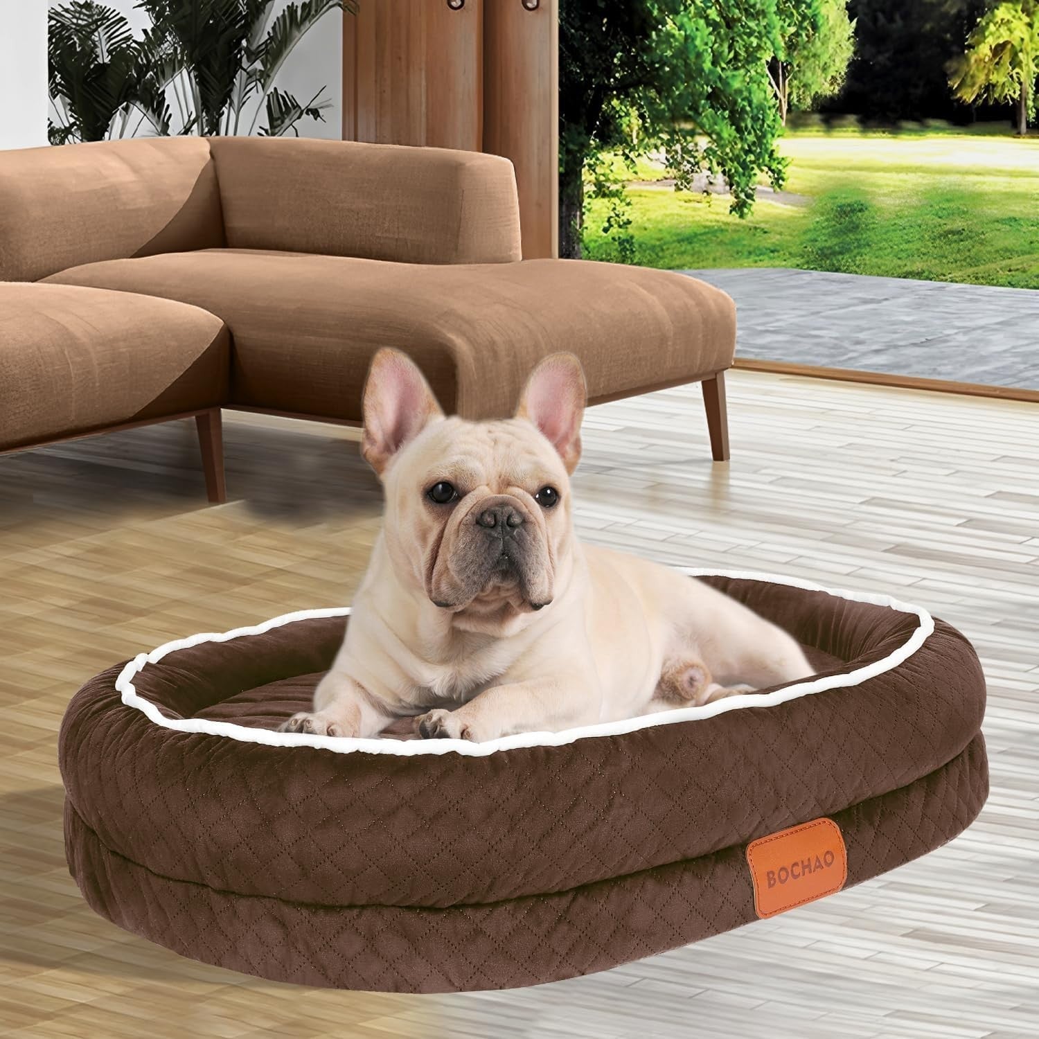 Large Orthopedic Dog Sofa Bed 90x70cm Washable