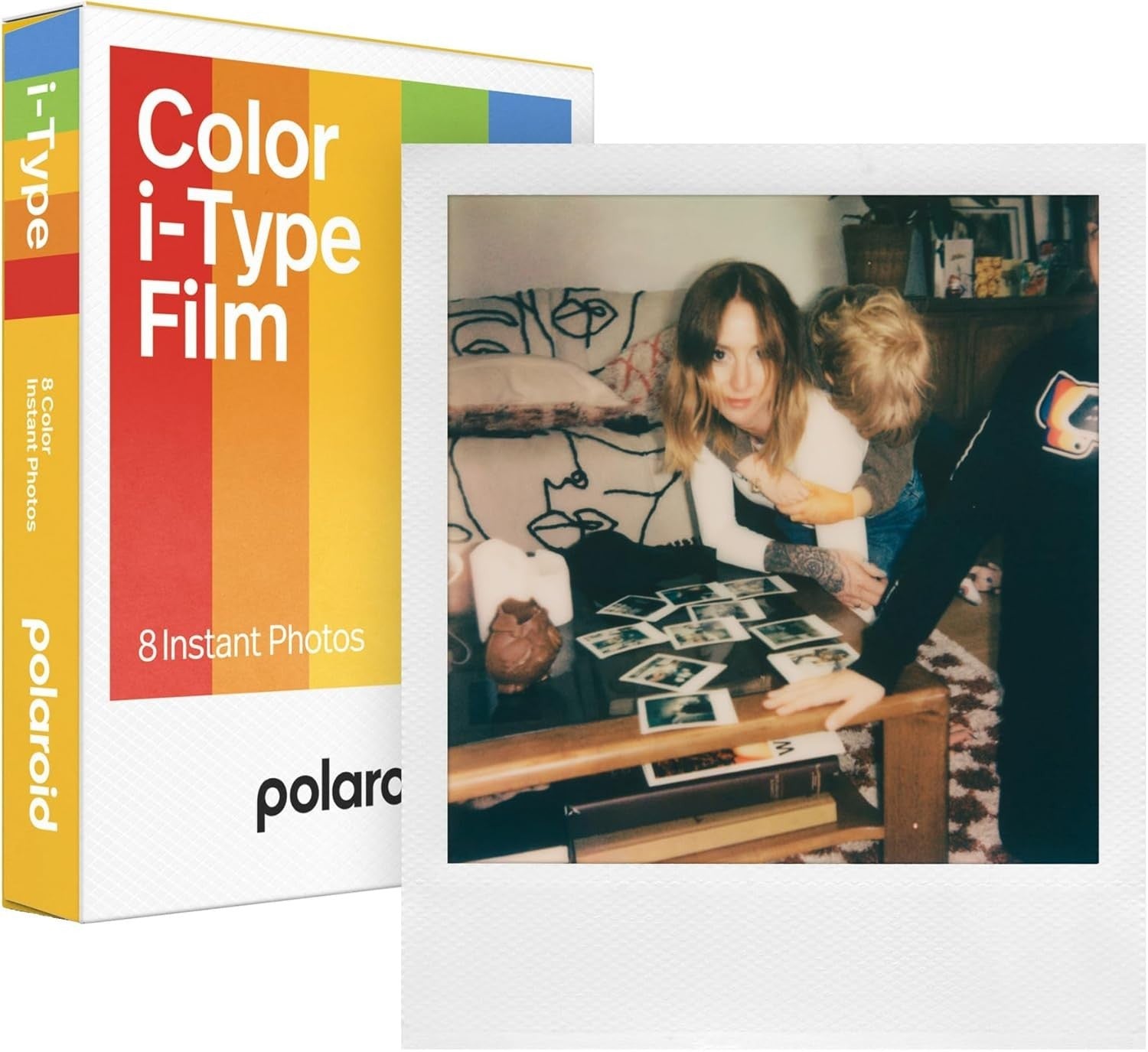 Instant Camera Bundle Purple Analog Autofocus Camera Film Included