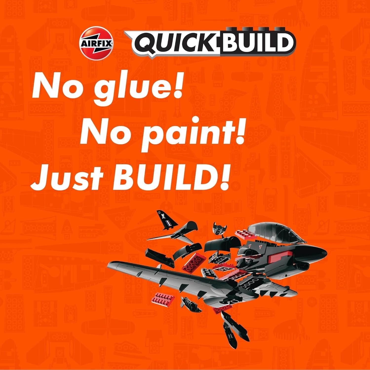 BAE Hawk Jet Plane Model Kit Kids 6+ Snap Build No Glue RAF Aircraft Toy