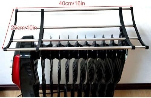 Adjustable Oil Radiator Clothes Dryer Rack | Indoor Outdoor Stainless Steel