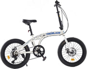20" Folding Mountain Bike 7-Speed Disc Brake Lightweight for Adults