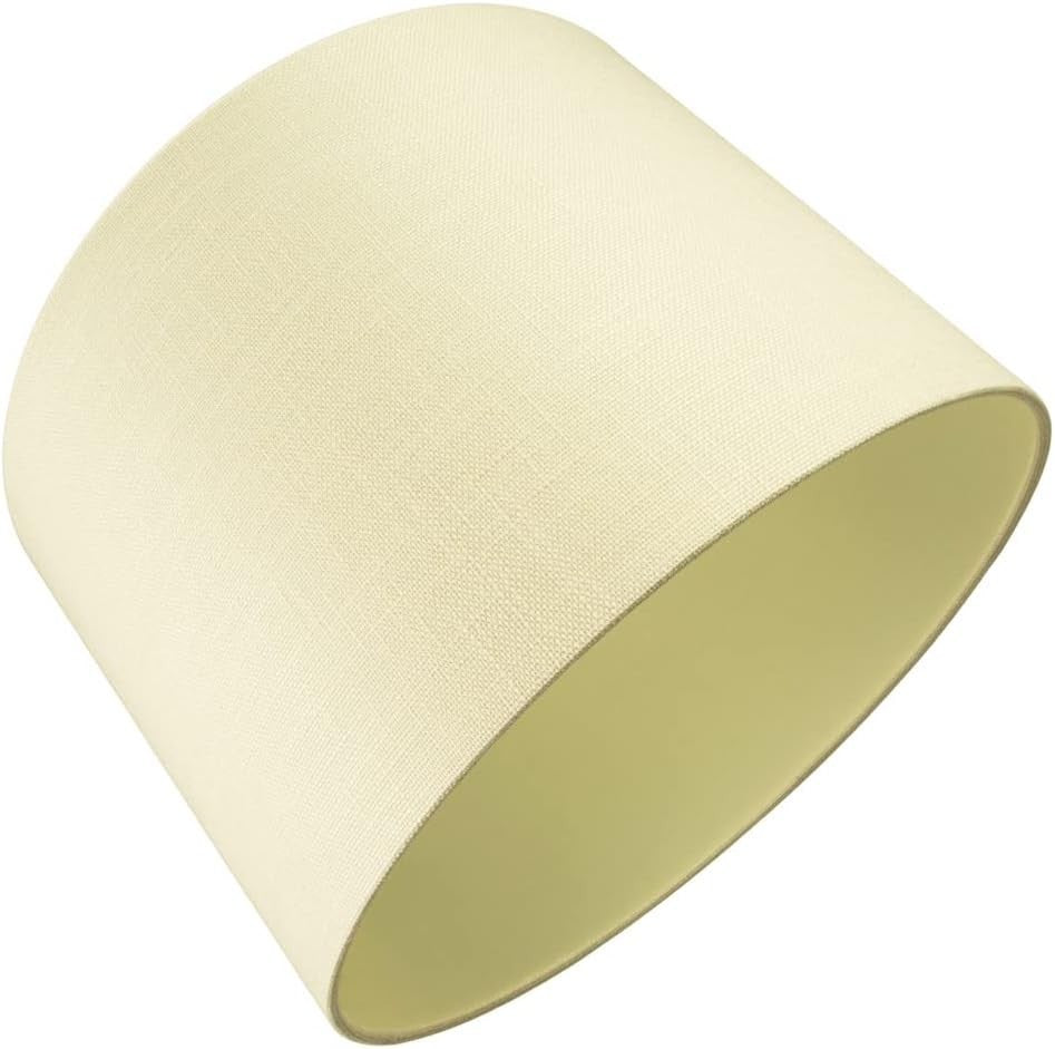 Cream Linen Drum Lampshade 40cm Table Floor Pendant Light Shade
