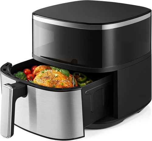 6L Digital Air Fryer | Touchscreen | 6 Presets | Non-Stick | 60-Min Timer 1400W