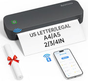 Portable Bluetooth Thermal Printer A4 A5 US Letter Inkless