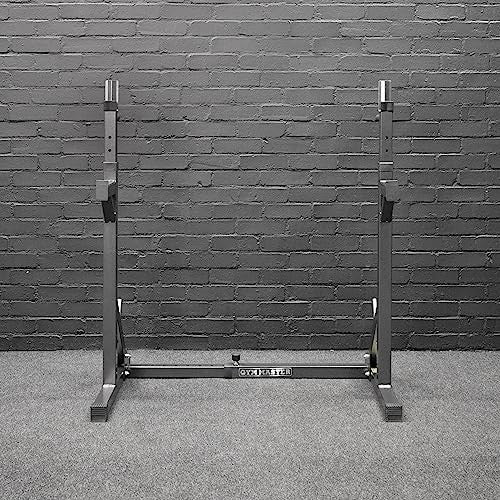Adjustable Squat Rack Stand Bench Press Dip Bars 250kg Home Gym