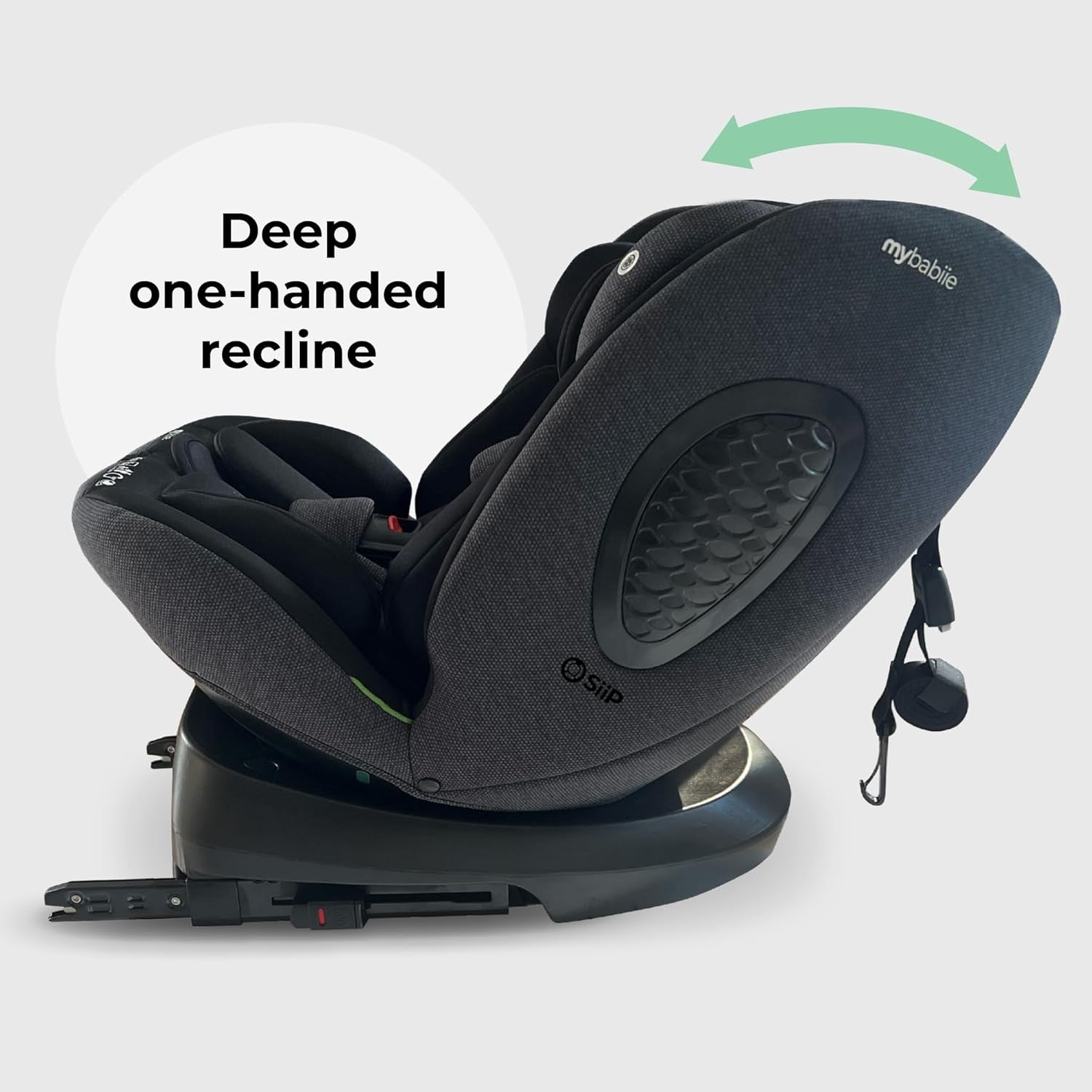 360° Rotating i-Size Car Seat ISOFIX R129 0–36kg Birth to 12 Years