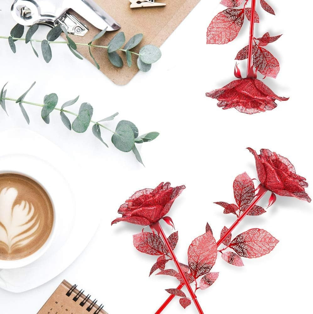 3D Stainless Steel Metal Rose Puzzle Kit, DIY Flower Model for Adults