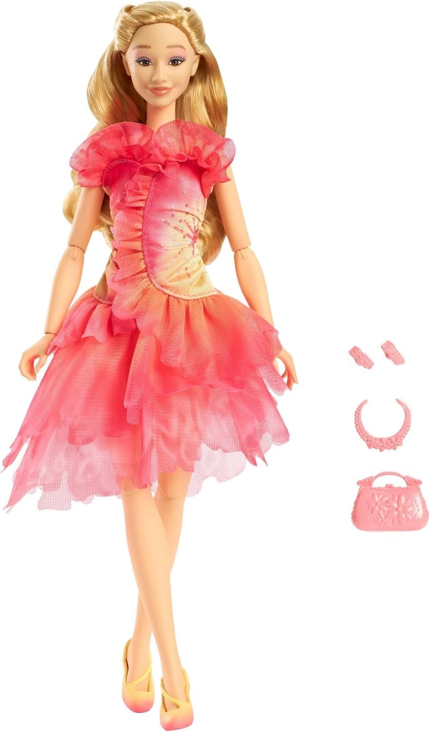 Pink Ballroom Fashion Doll Blonde Hair Movie Inspired Outfit