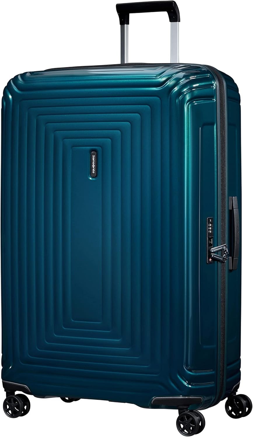 81cm Extra Large Spinner Suitcase Polycarbonate Hard Shell Quiet Wheels