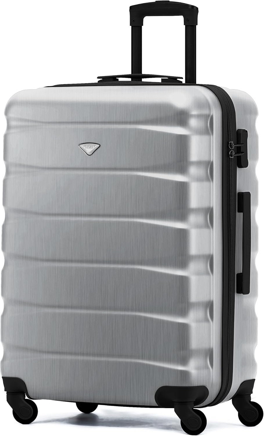 Medium 25” ABS Check In Suitcase Lightweight 4 Wheel Spinner