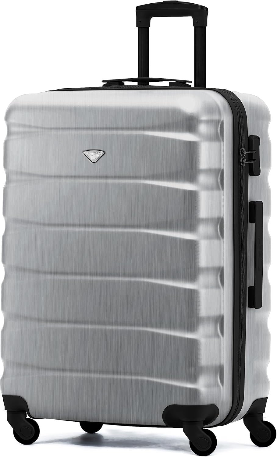 Medium 25” ABS Check In Suitcase Lightweight 4 Wheel Spinner