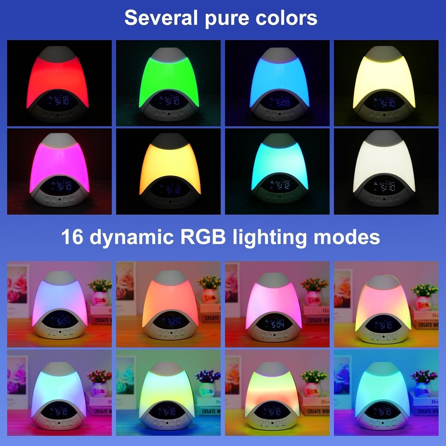 10-in-1 White Noise Machine with Star Projector, Night Light & Timer