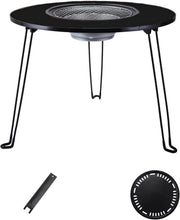 Portable Korean BBQ Charcoal Grill Table Set Folding