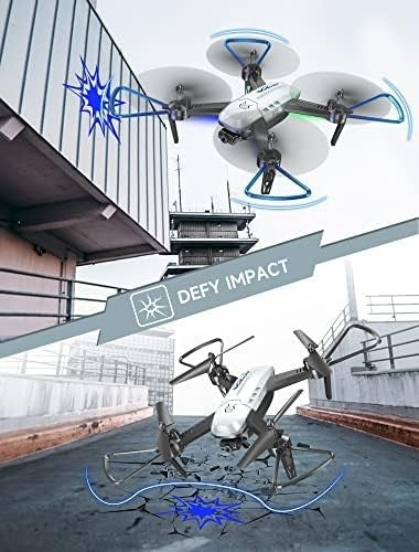 1080P HD Drone w/ Camera 2 Batteries 360° Flip Foldable Beginner RC Quadcopter
