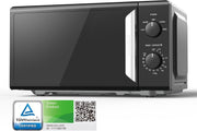 19L 700W Mini Microwave Black Mirror InverTech Defrost