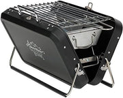 Portable Suitcase Charcoal BBQ Grill Compact Folding Outdoor Camping Picnic
