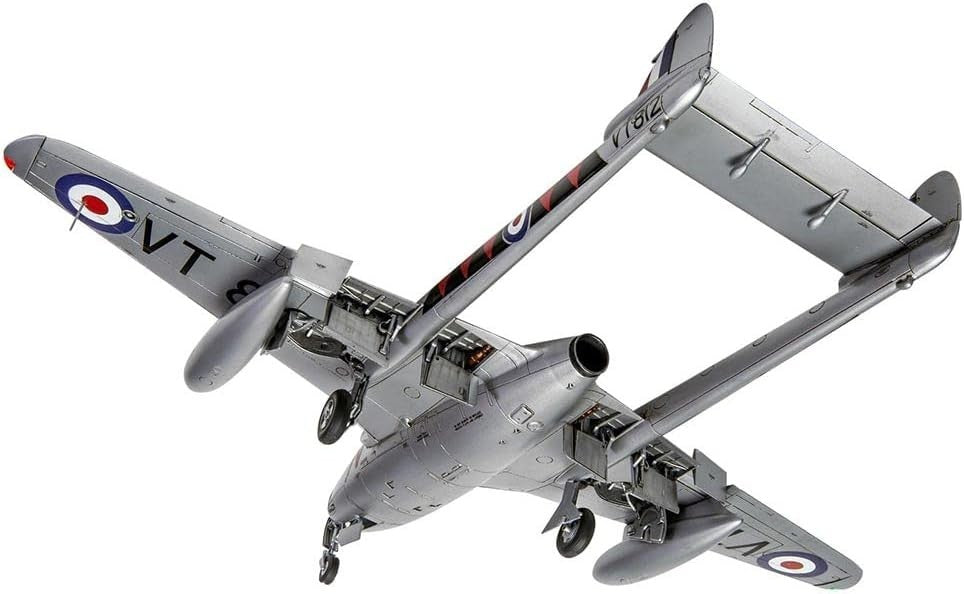1:48 Jet Model Kit Set F3 Aircraft w/ Sprues Decals – Hobby Build Ready
