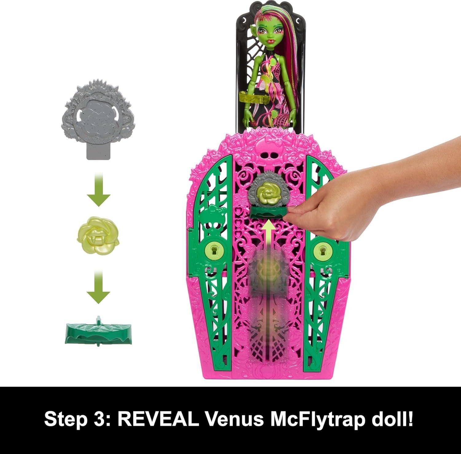 Mystery Reveal Fashion Doll Closet Set 19+ Surprises Garden Party