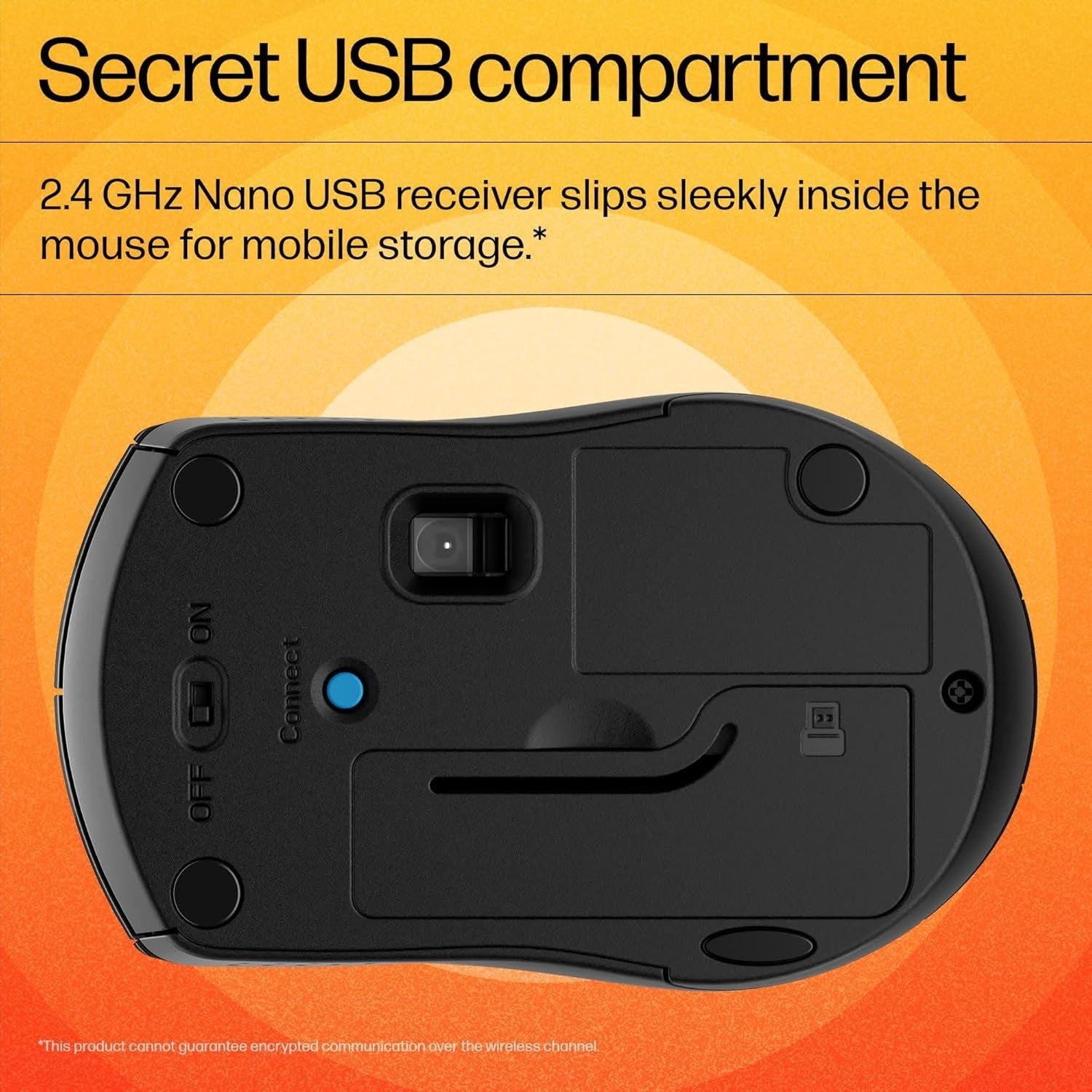 Silent Wireless Mouse 2.4GHz USB 15 Month Battery Laptop PC