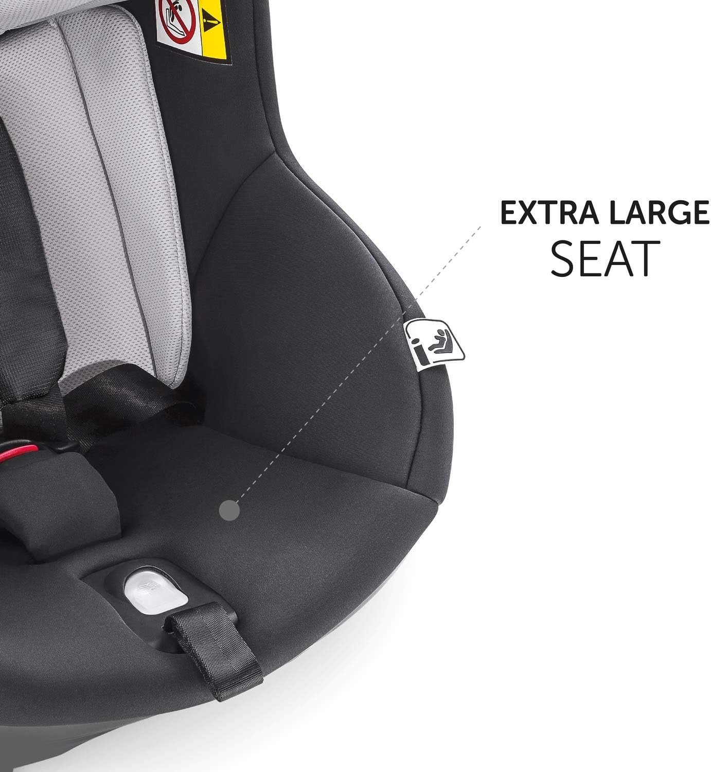 i-Size R129 Reboard Car Seat 0–18kg ISOFIX Adjustable Headrest 105cm