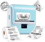 T003 Thermal Label Maker – Bluetooth & USB Mini Portable Printer 20-75mm