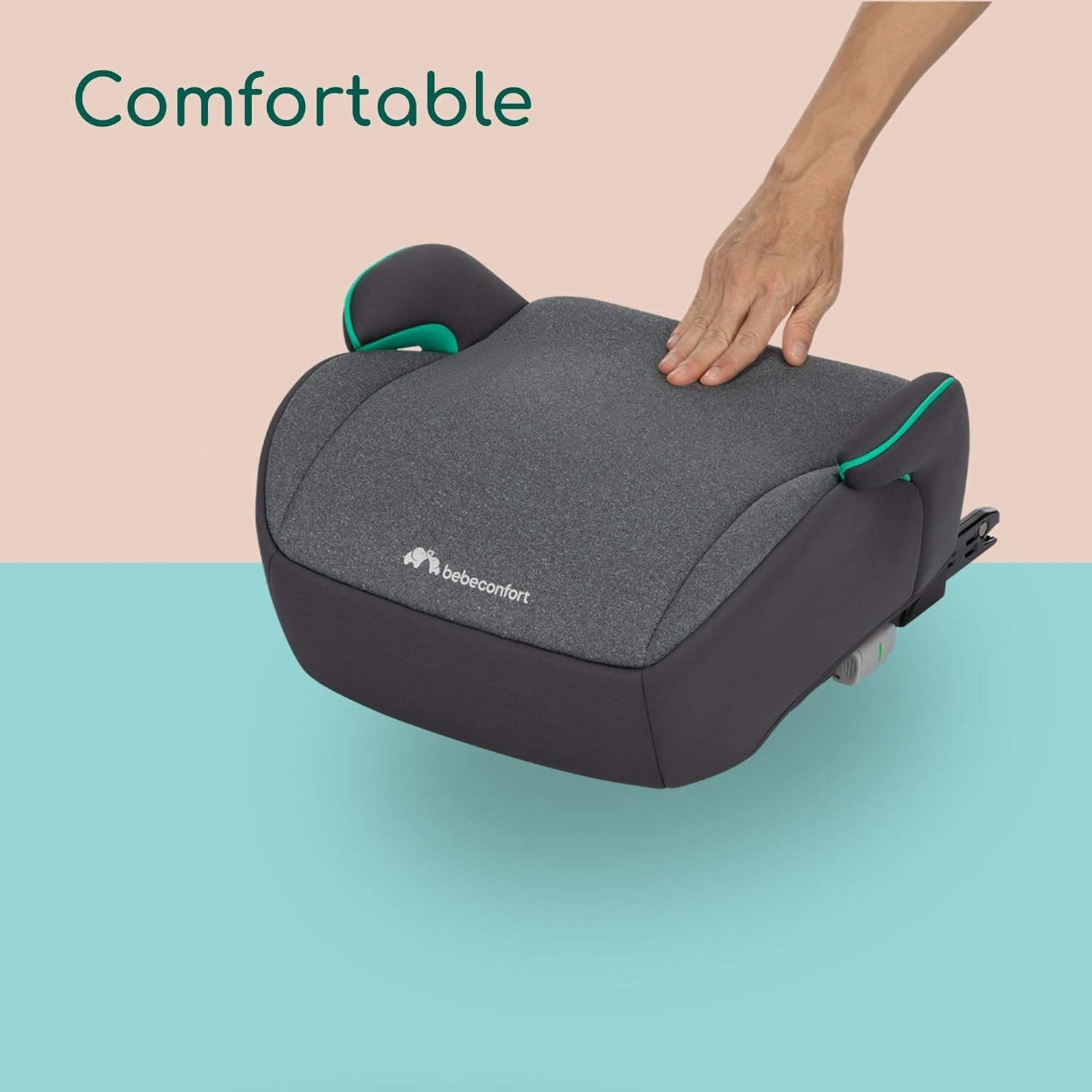 ISOFIX Booster Car Seat 6–12 Years Compact Lightweight Safe Kids Travel