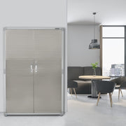 Heavy-Duty Lockable Steel Storage Cabinet with Adjustable Shelves, 183cm