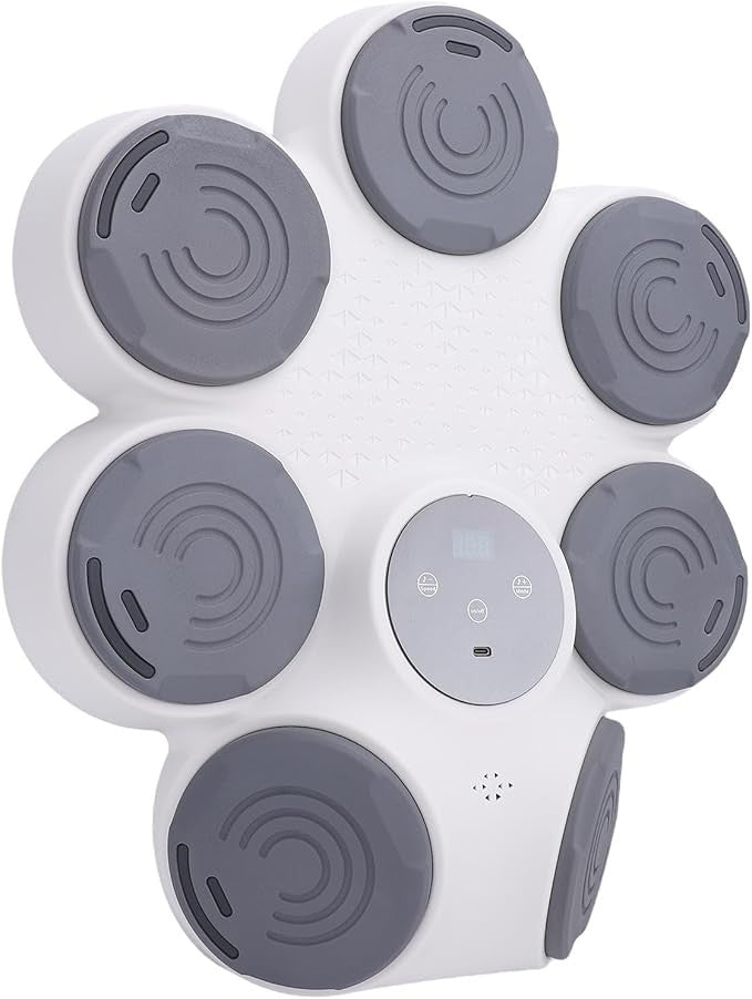 Smart Boxing Machine Wall Mount LED Reaction Trainer Adjustable Speed Home Gym