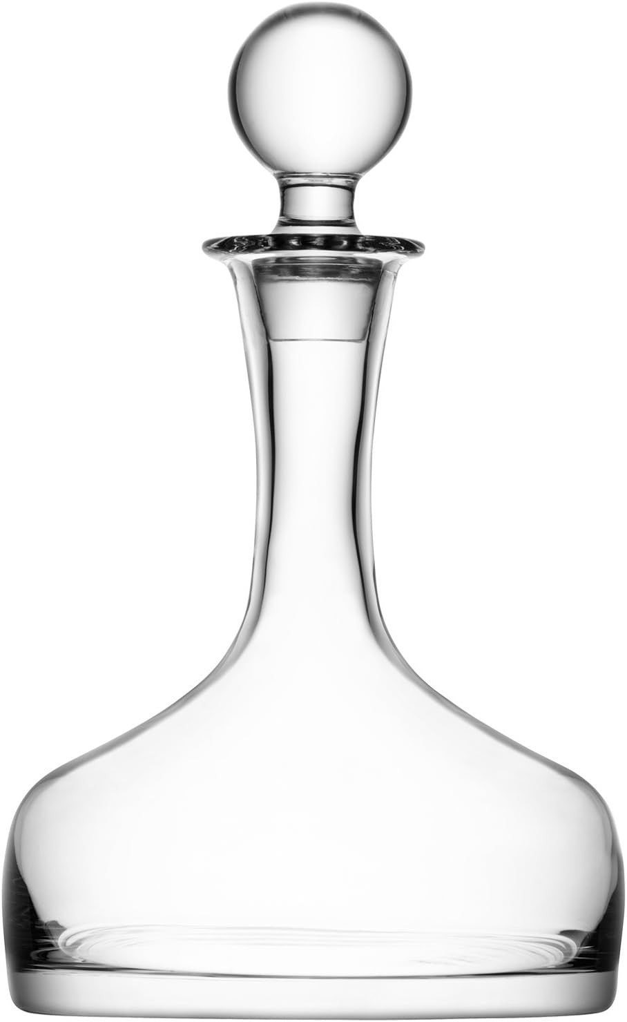 Luxury 1.6L Whisky Decanter Set with 4 Tumblers – Mouthblown Crystal Gift