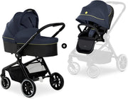 2 in 1 Pram Pushchair from Birth to 22kg, Carrycot, Foldable, UPF50+