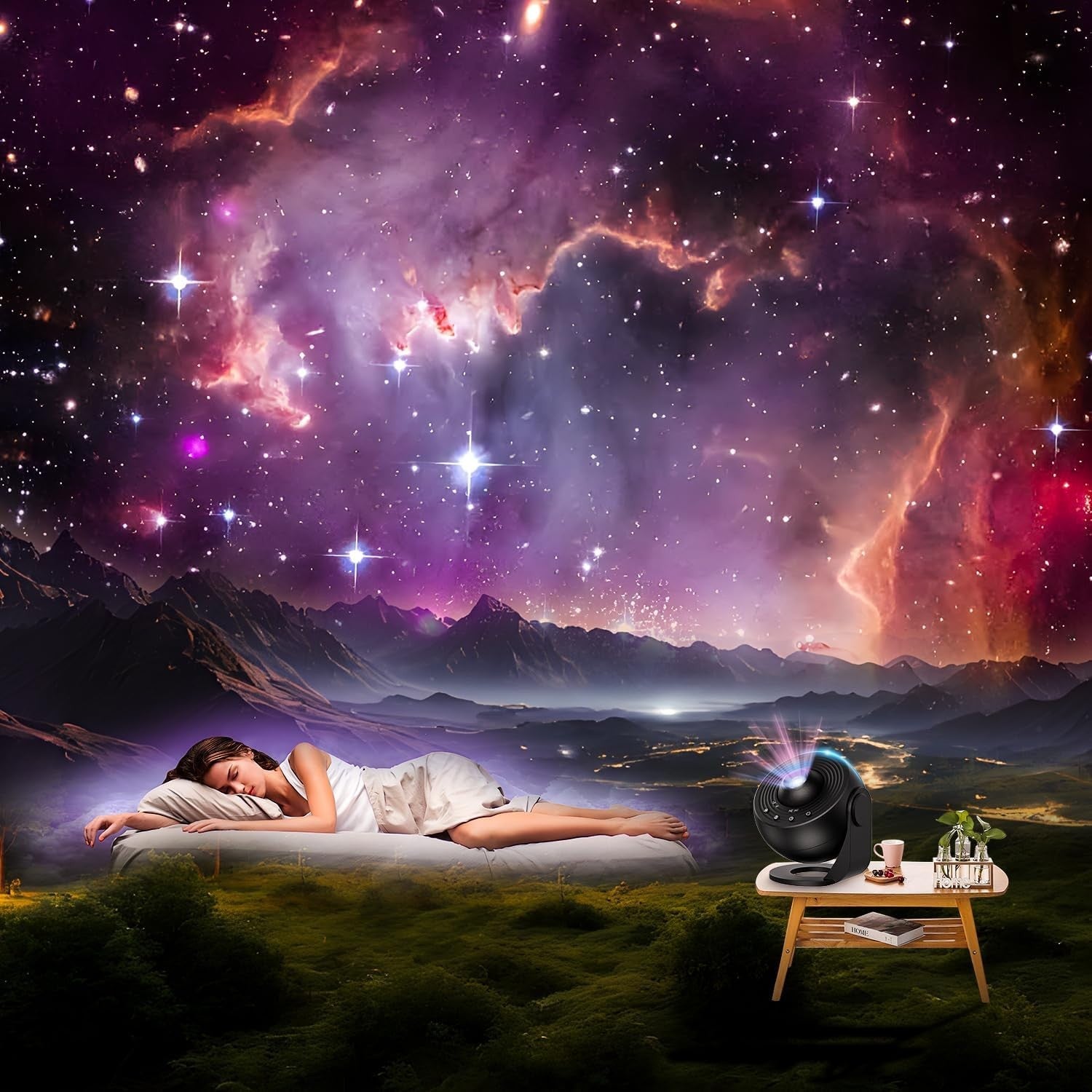 Planetarium Star Projector 13 in 1 Galaxy Nebula Night Light 360°