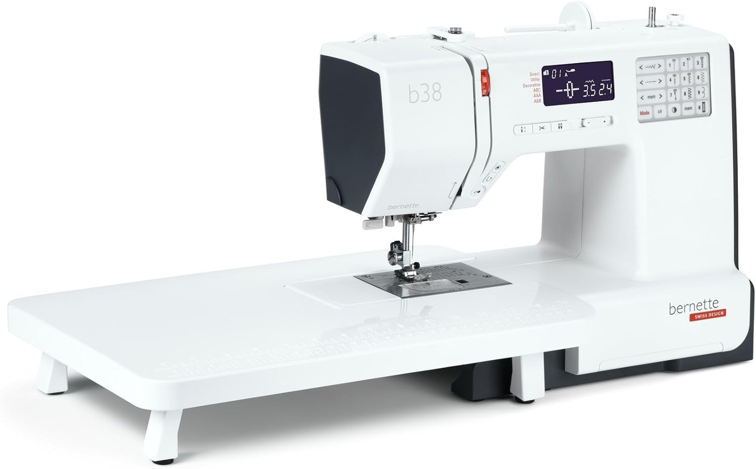 Computerized Sewing Machine 394 Stitches LCD Alphabet LED Light