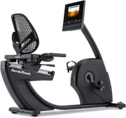 Recumbent Exercise Bike Magnetic 26 Level Bluetooth 10" Screen Home Fitness