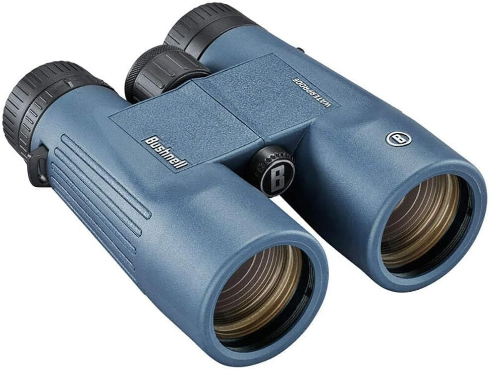 10x42 Waterproof HD Binoculars | Fogproof Outdoor Optics | Twist-Up Eyecups Trav