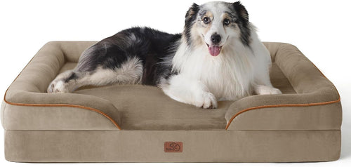 XL Waterproof Orthopedic Dog Sofa Bed Washable 106x80x16cm