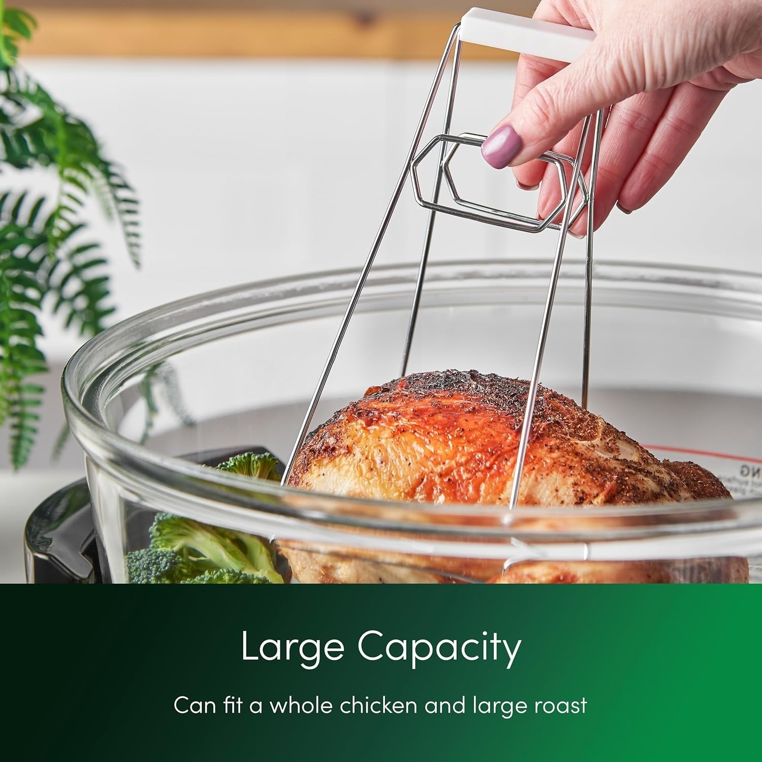 Halogen Convection Air Fryer Oven 17L | Rapid Cook, Self-Clean, Timer