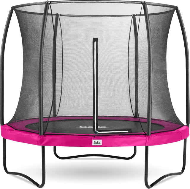 10ft Round Garden Trampoline Safety Net UV Resistant Pink