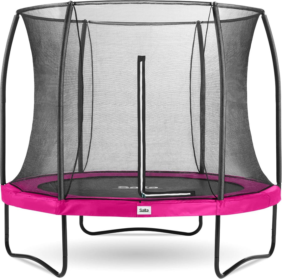 10ft Round Garden Trampoline Safety Net UV Resistant Pink