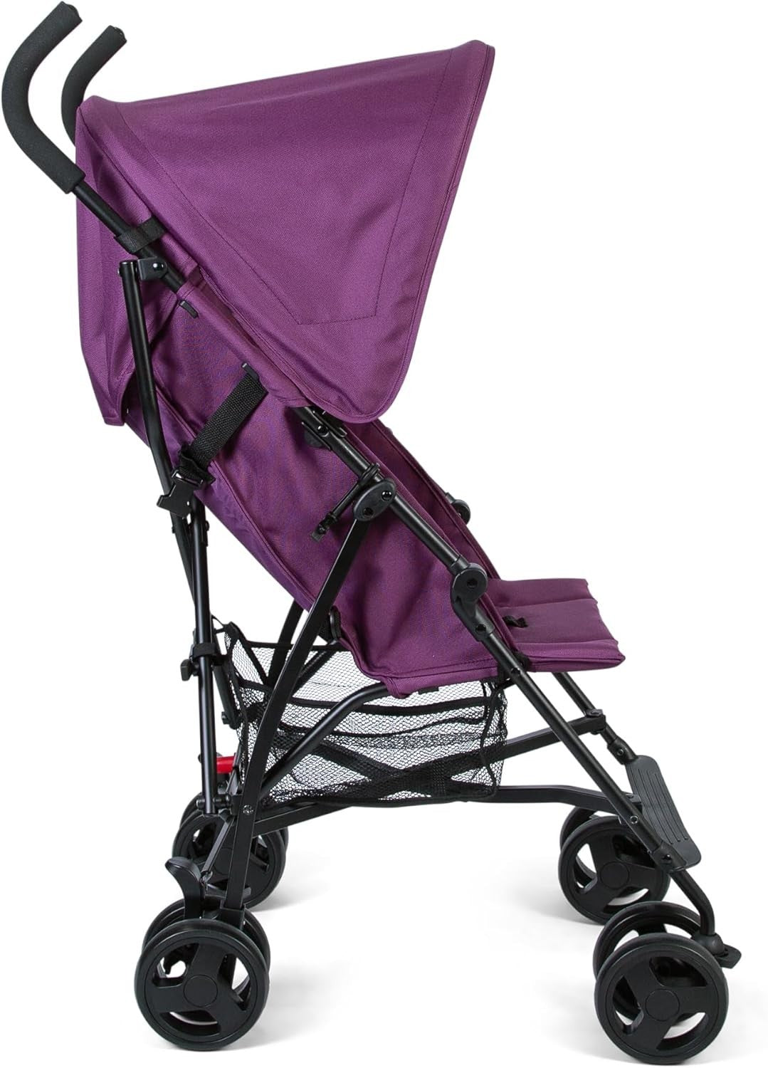 Lightweight Umbrella Stroller Compact Fold Reclining Seat Pushchair Plum