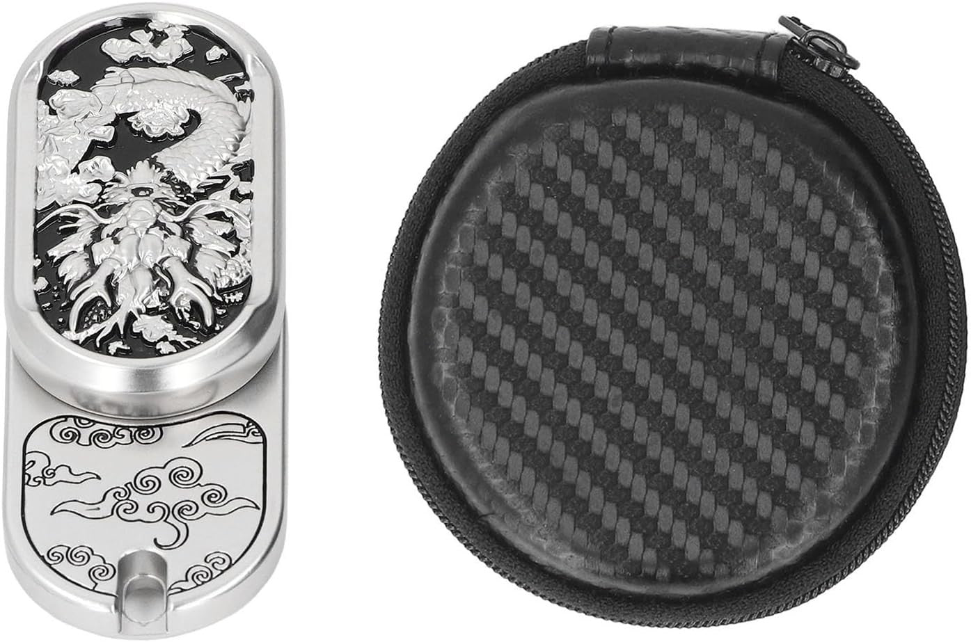 Dragon Metal Push Slider Magnetic Fidget 3 Mode 360° Stress Relief