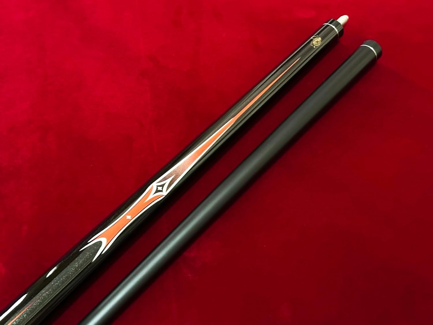 48in Junior Pool Cue Maple Carbon Fiber 13mm Tip 2pc Kids Stick