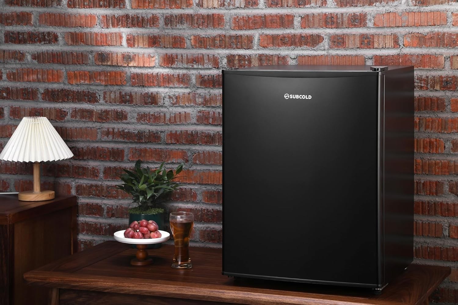 Mini Freezer 30L Compact Table Top 4-Star Adjustable Thermostat Black