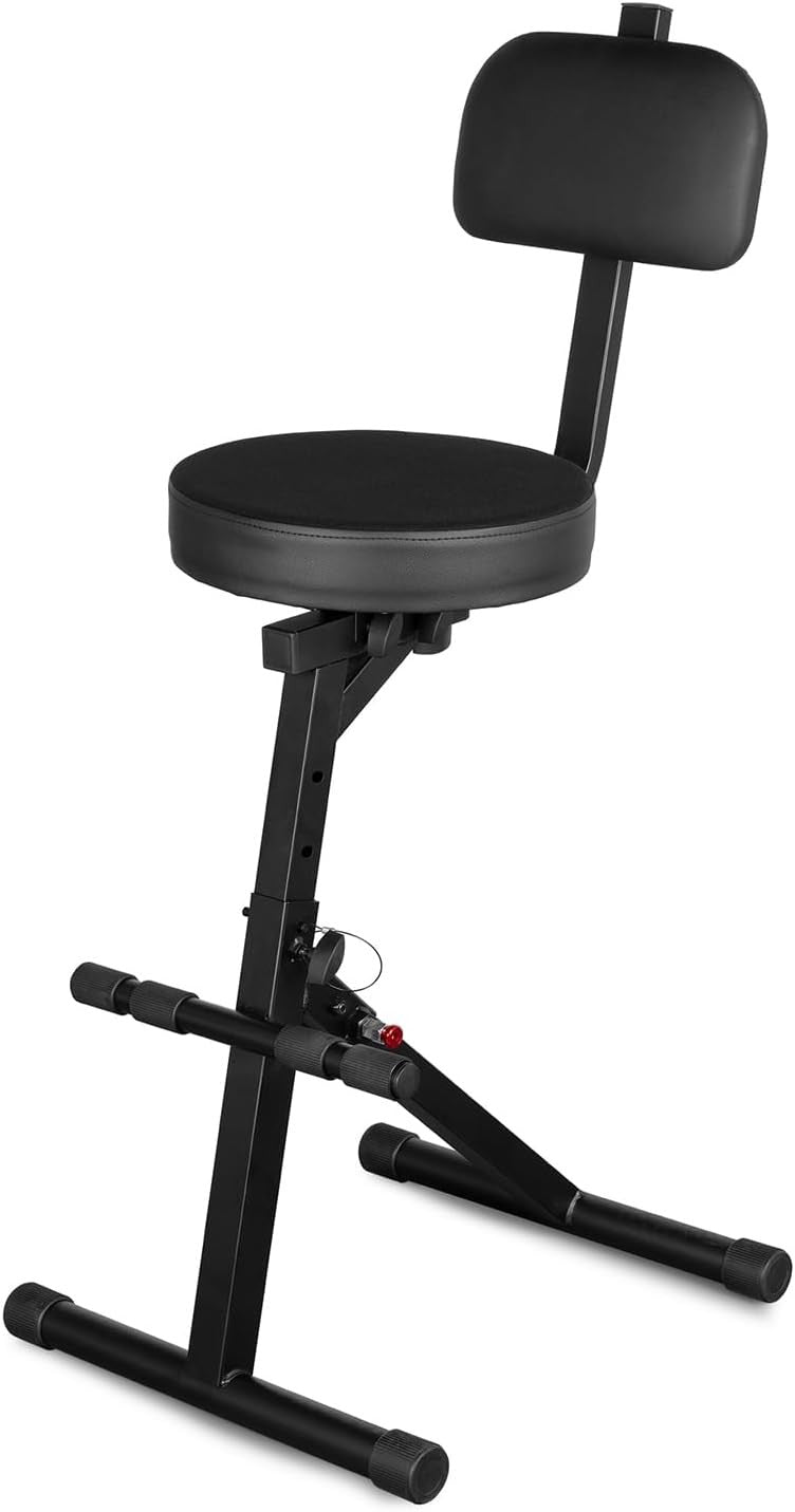 Electric Guitar Starter Kit SC Style 40W Amp Stool Stand Red
