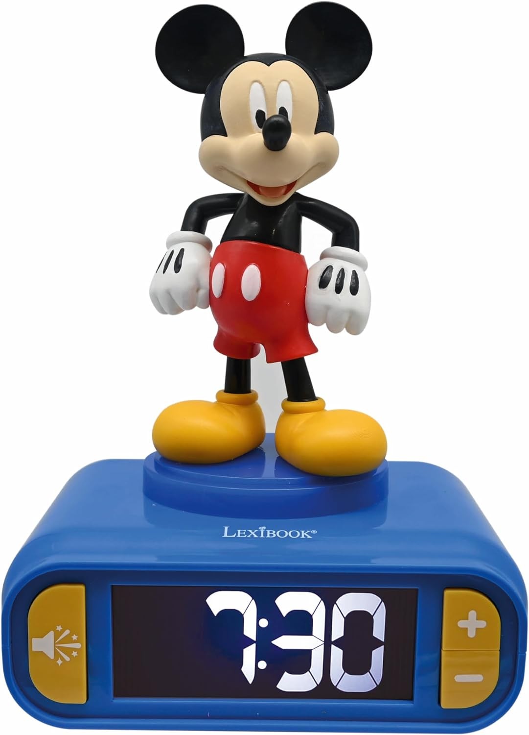 Kids Character Alarm Clock Night Light Snooze Easy Read Bedroom